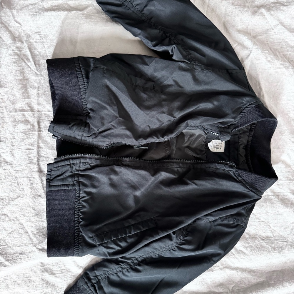 GAP Toddler bomber jacket in black